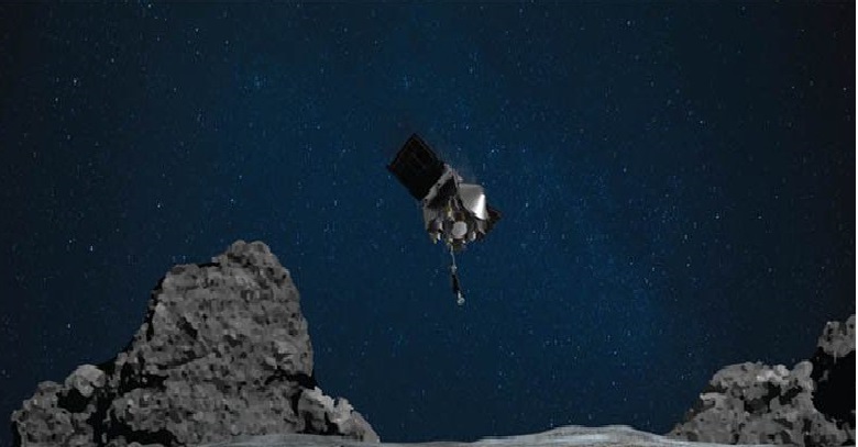 فضاپیمای اسیریس رکس ناسا توانست از سیارک بنو نمونه برداری کند